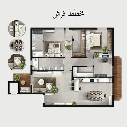 مخطط فرش (2D)