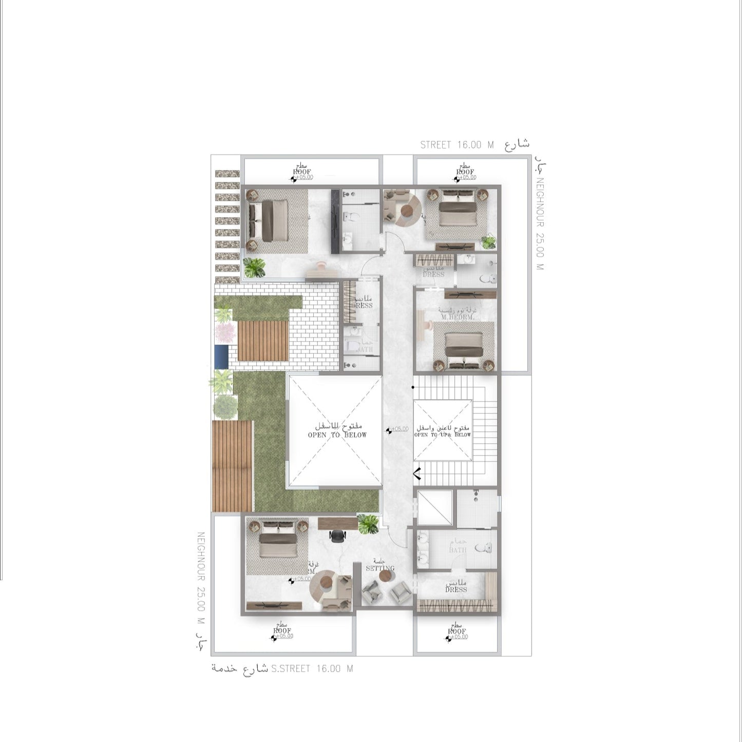 مخطط فرش (2D)